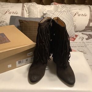 Sport Fringe leather upper Brown Boots
